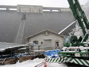 姉川ダム視察