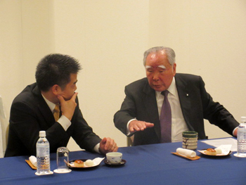 スズキ株式会社の鈴木修会長と面談