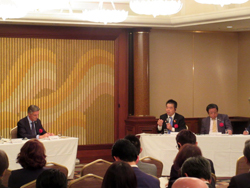 関西広域連合と在日米国商工会議所との意見交換会に出席
