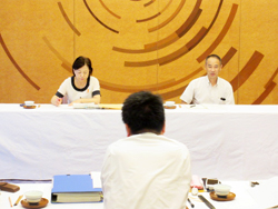 公明党滋賀県議団政策協議会に出席