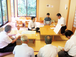 針畑地域を訪問