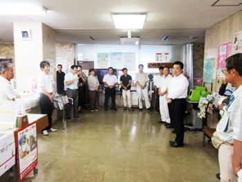高島市朽木に入り、短期居住をスタート