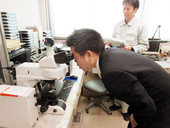 滋賀県水産試験場を訪問