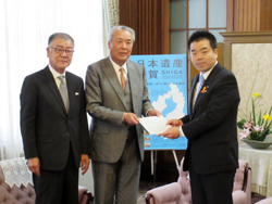 滋賀経済産業協会様より要望書『職業人材の育成と工業教育の活性化』~滋賀のモノづくり基盤を担保するために~を受ける