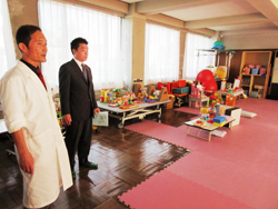 県立小児保健医療センターを訪問