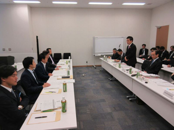 「平成27年度国の施策・予算に関する提案」と現在策定を進めている滋賀県基本構想原案についてご説明