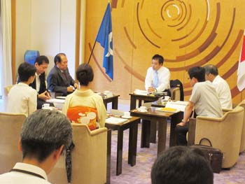 教育委員の皆さんとの意見交換会
