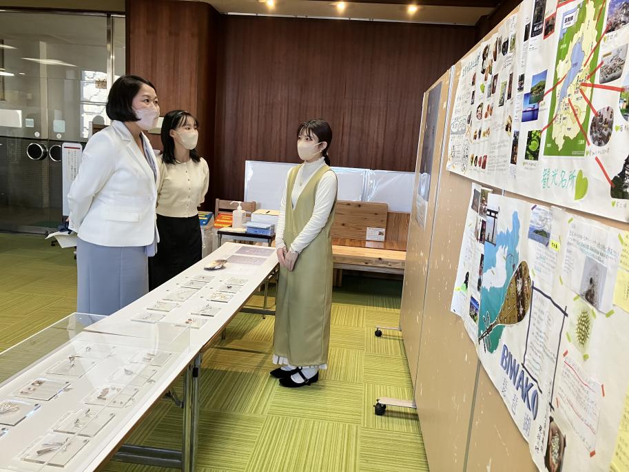 学生表敬訪問